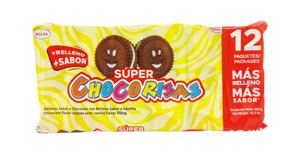 Galletas Chocorisas Chocolate (468g)