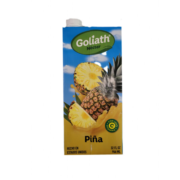 Jugo  Goliath  Sabor Piña(946 ml / 32 fl oz) |