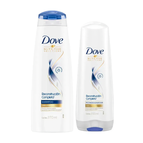 Shampoo + Acondicionador Dove Reconstrucción ( Pack 370 ml)