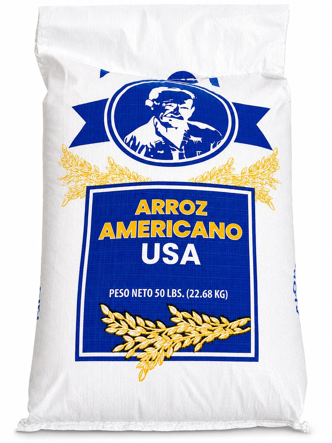 Arroz de grano largo americano Aloy (22.68 kg / 50 lb)