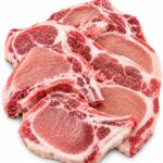 CHuleta de Cerdo Importada 1kg  2.2 lb